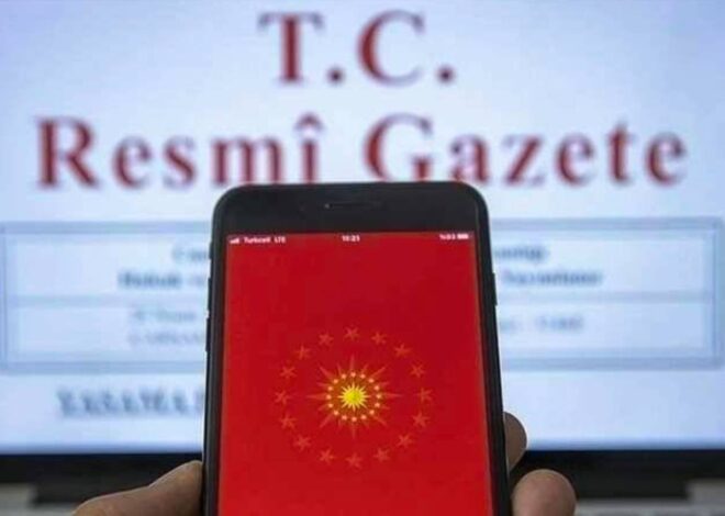 Resmî Gazete’de bugün (19 Kasım 2024 Resmî Gazete kararları)